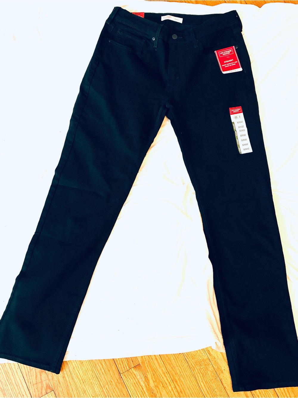 Levi Strauss signature men’s black jeans 32X32 NWTG